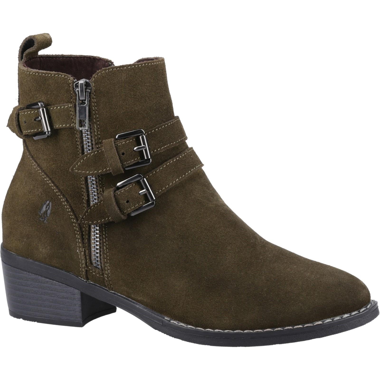 Hush Puppies Damen / Damen Jenna Leder Stiefeletten 6 UK Hush Puppies Damen / Damen Jenna Leder Stiefeletten 6 UK von Joom DACH