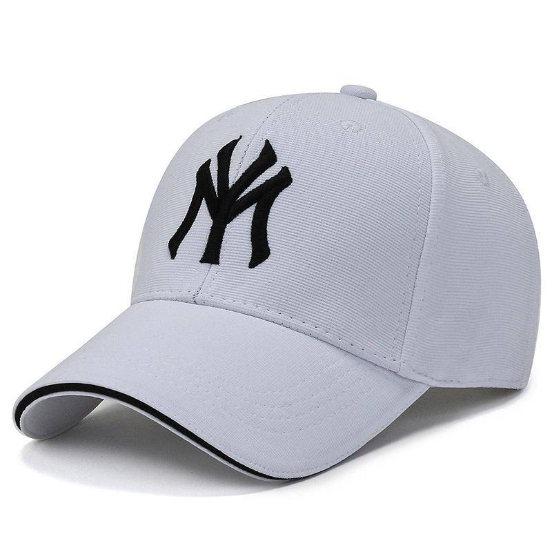 Hut Frühling und Herbst Herren und Damen Bestickte Alphabet-Kappe Outdoor Casual Paar Baseballkappe Street Fashion Sonnenhut Adjustable weiß von Joom DACH
