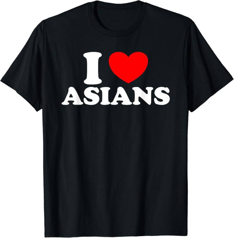 Ich liebe asiatische Frauen Ich liebe Asiaten T-Shirt Asiatische Mode Damen T-Shirt Vintage Kleidung Grafik T-Shirts Ropa De Mujer M von Joom DACH