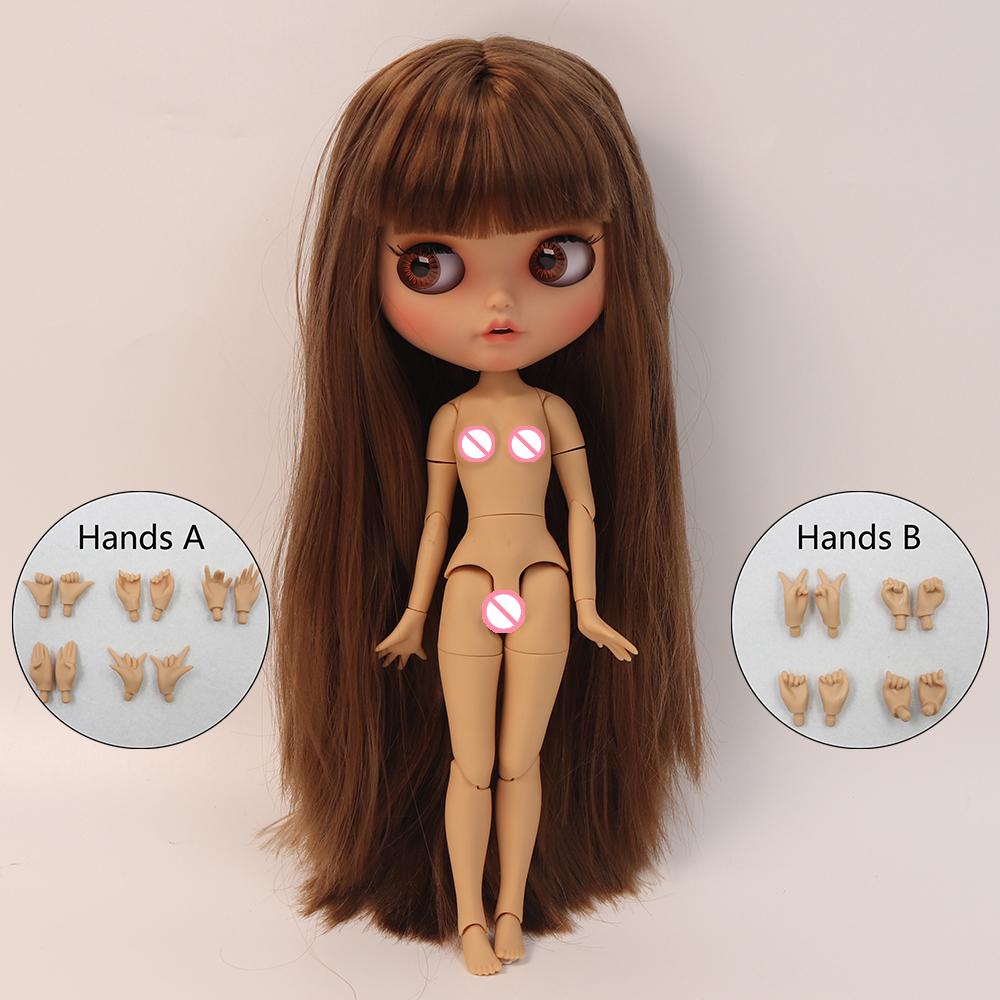 ICY DBS Blythe Puppe 1/6 BJD Gelenkkörper Gebräunte Haut Mattes Gesicht 30cm im Angebot Sonderpreis Spielzeug Geschenk Anime Mädchen SD Tan skin von Joom DACH