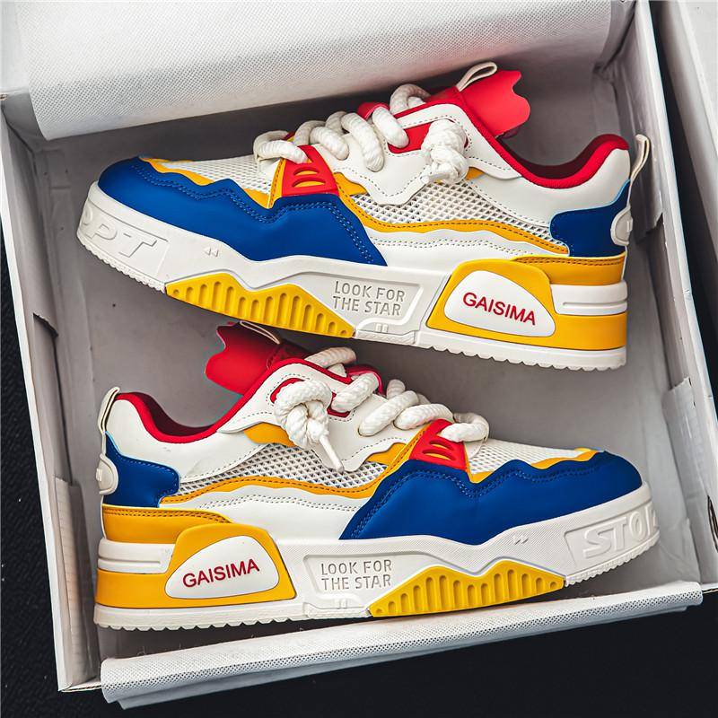 INS Herren Trend Laufschuhe Atmungsaktive Skateboard Schuhe Chunky Bequeme Casual Sneakers Männer Tenis Masculino Schuhe Männlich 39 von Joom DACH