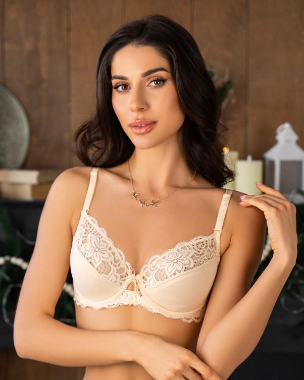 ISSA Plus Soft Cut-out-BH 75C weiß von Joom DACH