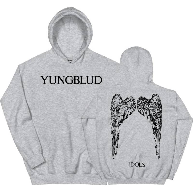 Idols Wings Hoodie YUNGBLUD Grafikdruck Sweatshirts Langarm Mode Pullover Lässige Herren Damen Hoodies L Idols Wings Hoodie YUNGBLUD Grafikdruck Sweatshirts Langarm Mode Pullover Lässige Herren Damen Hoodies L von Joom DACH
