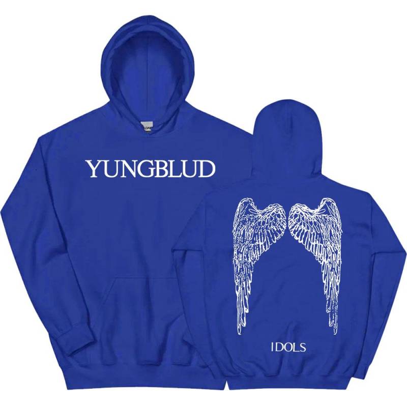 Idols Wings Hoodie YUNGBLUD Grafikdruck Sweatshirts Langarm Mode Pullover Lässige Herren Damen Hoodies XL Idols Wings Hoodie YUNGBLUD Grafikdruck Sweatshirts Langarm Mode Pullover Lässige Herren Damen Hoodies XL von Joom DACH