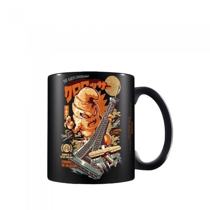 Ilustrata Der Kaijussant-Becher 325ml schwarz/orange von Joom DACH