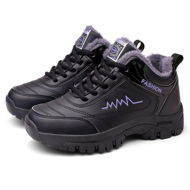 Im freien Wasserdichte Wanderschuhe Männer Frauen Winter Schuhe Walking Klettern Wanderschuhe Berg Sport Stiefel Jagd Herren Turnschuhe 10 von Joom DACH