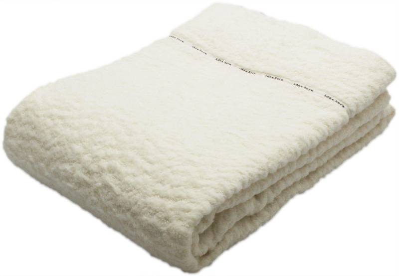 Imabari Handtuch Handtuch Decke Idesola Natural Time Fluffy Ivory Single 140 x IZ0268 Maruei-Handtuch (Ca.. 190cm) weiß von Joom DACH