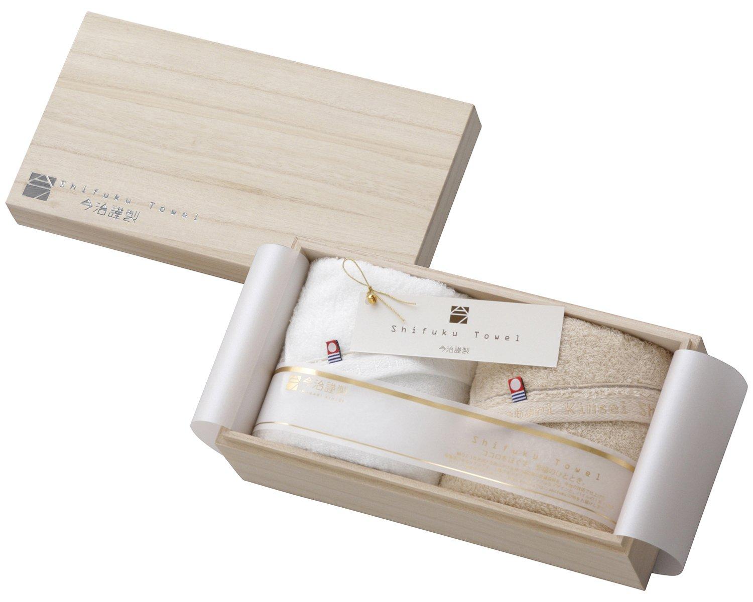 Imabari Kinsei Bliss Handtuch Handtuchset Baumwolle SH2430 weiß von Joom DACH