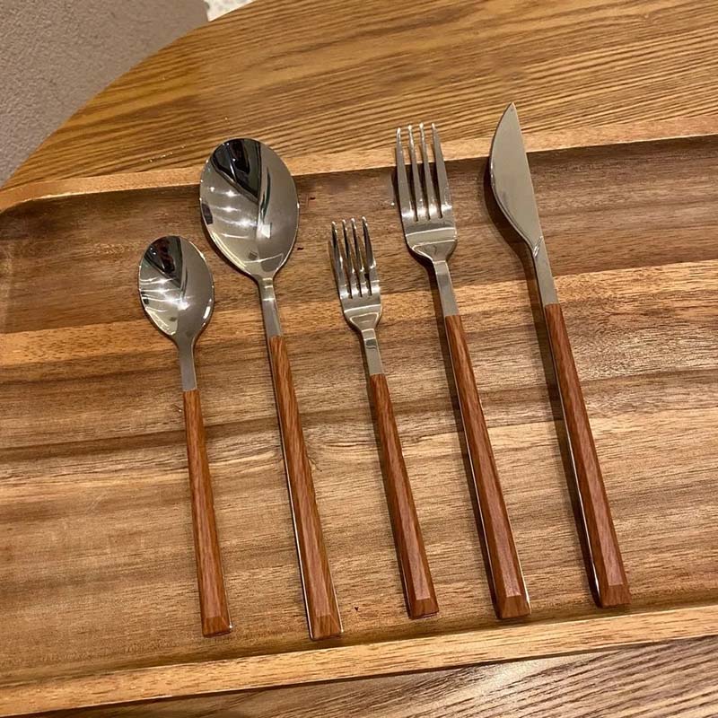 Imitation Holzgriff Edelstahl Besteck Set Messer Gabel Löffel Teelöffel 5 Stück Set Korean Ins Küche Geschirr Set Home Party Geschirr Set Set 5 pcs set Imitation Holzgriff Edelstahl Besteck Set Messer Gabel Löffel Teelöffel 5 Stück Set Korean Ins Küche Geschirr Set Home Party Geschirr Set Set 5 pcs set von Joom DACH