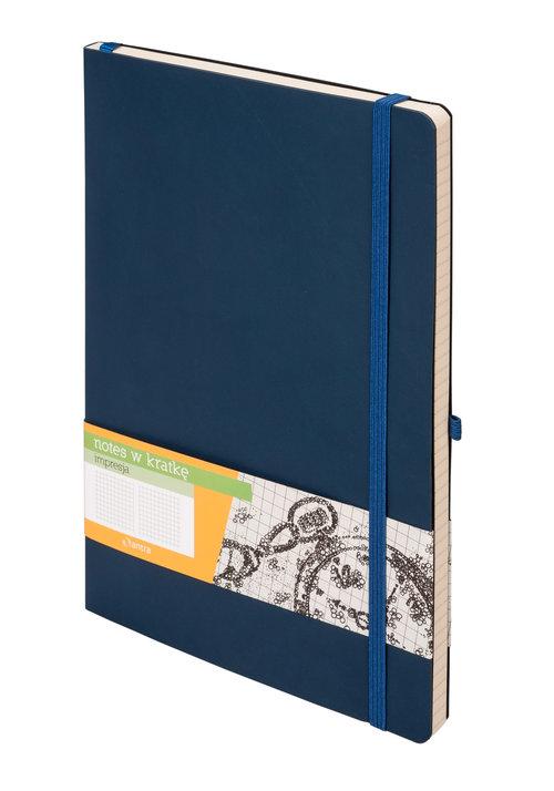 Impresja A5 Notizbuch kariert marineblau Impresja A5 Notizbuch kariert marineblau von Joom DACH