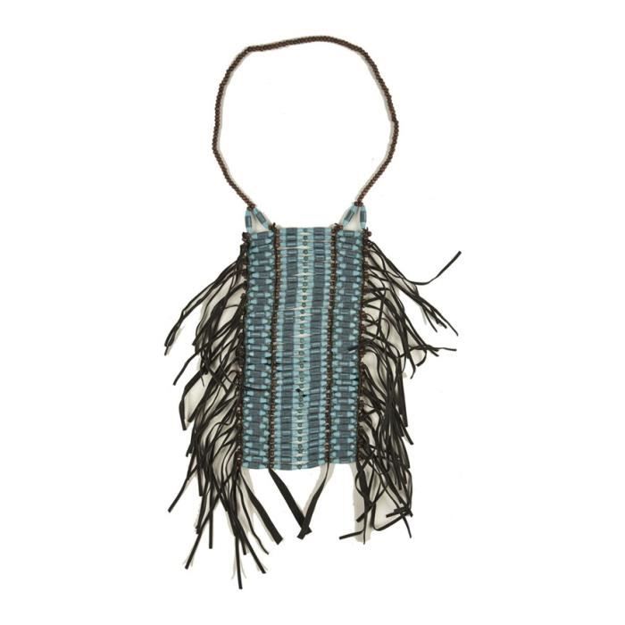 Indisches Lätzchen - DisfraZZes - Blau - Unisex - Baby - Fransen blau von Joom DACH