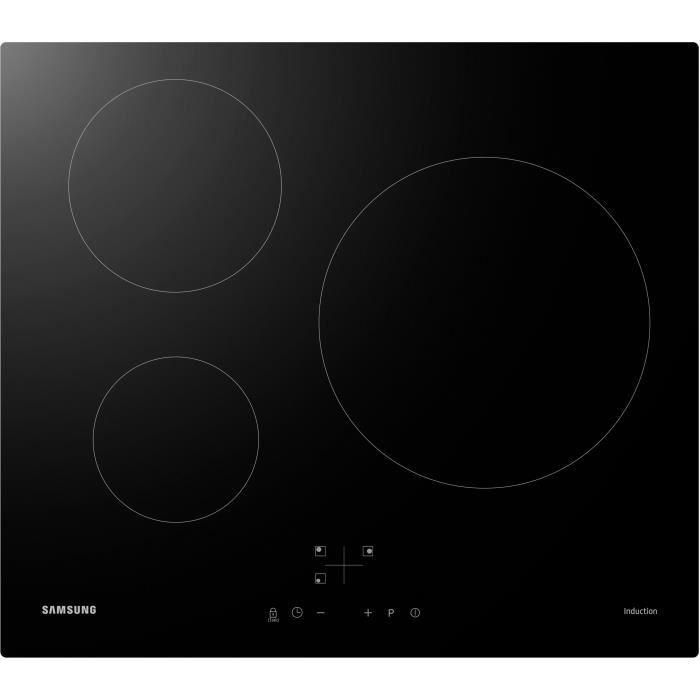 Induktionskochfeld – SAMSUNG – 3 Zonen – L59 x T57 cm – NZ63M3NM1BB/UR – 7200 W – Glasbeschichtung – Schwarz von Joom DACH
