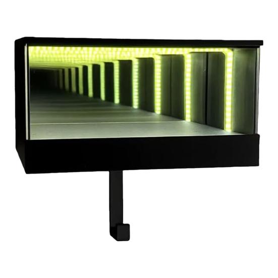 Infinity Garagen Schlüsselhalter LED Leuchtendes Auto Schlüsselregal mit Tunnel 3D Illusion Schlüssel Organizer Effekt Kreatives Geschenk für Autoliebhaber und Autoenthusiasten 1pc von Joom DACH