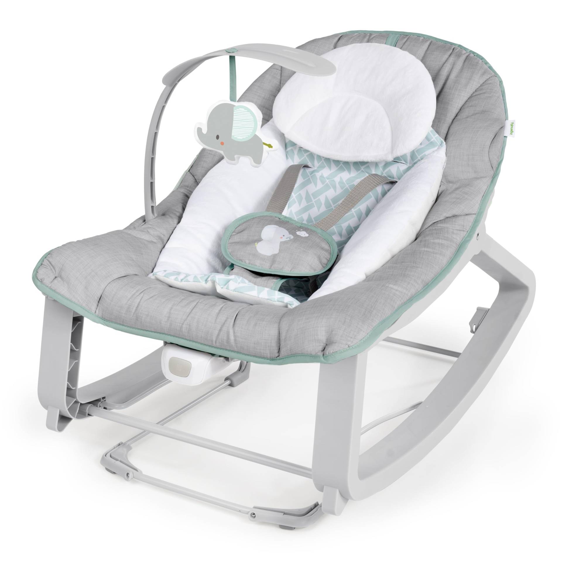Ingenuity Keep Cozy 3-in-1-Wippsitz & Schaukelsitz graue von Joom DACH