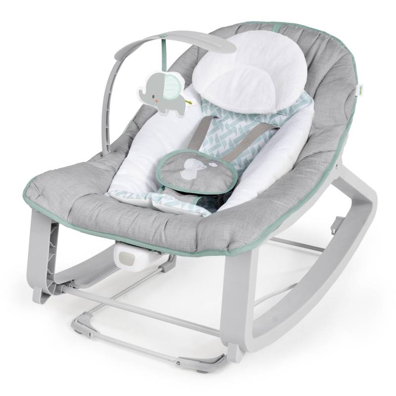 Ingenuity Keep Cozy 3-in-1-Wippsitz & Schaukelsitz graue von Joom DACH