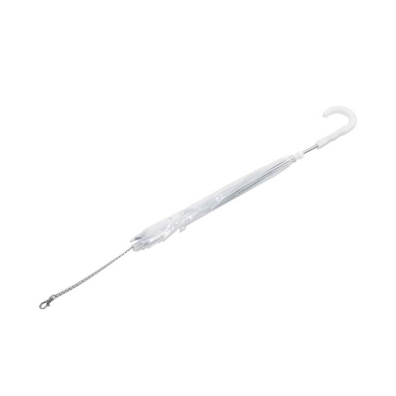 Innovativer Haustier-Regenschirm Hunde Katzen Regenschirm mit Zugkabelkette für Regen-SpaziergängeTransparent transparent von Joom DACH