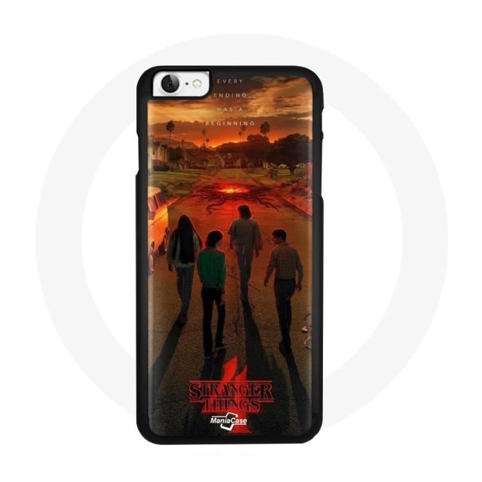 Iphone SE Hülle Stranger Things Staffel 4 Poster Art Crews of the New Theory von Joom DACH