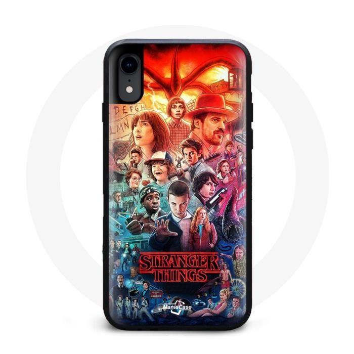 Iphone XR Hülle Stranger Things Teaser Staffel 4 Poster Charaktere Art von Joom DACH