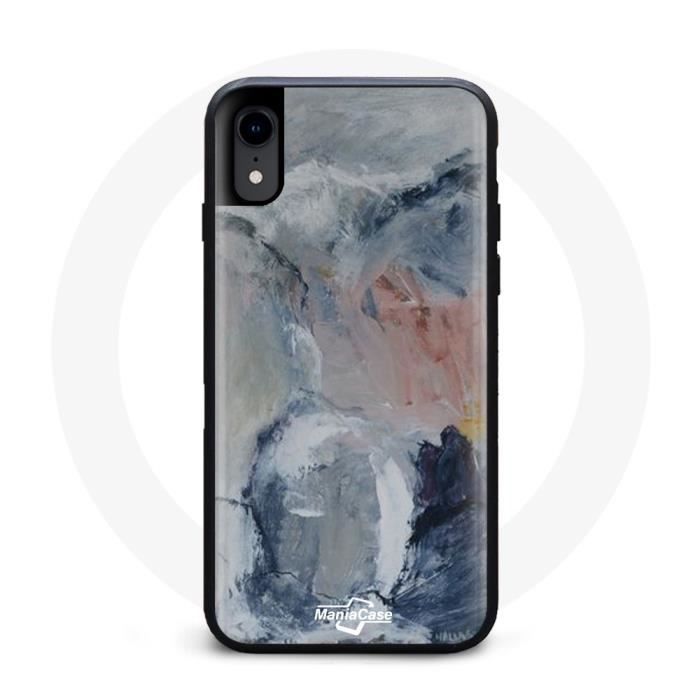 Iphone XS Hülle abstraktes Leder von Joom DACH