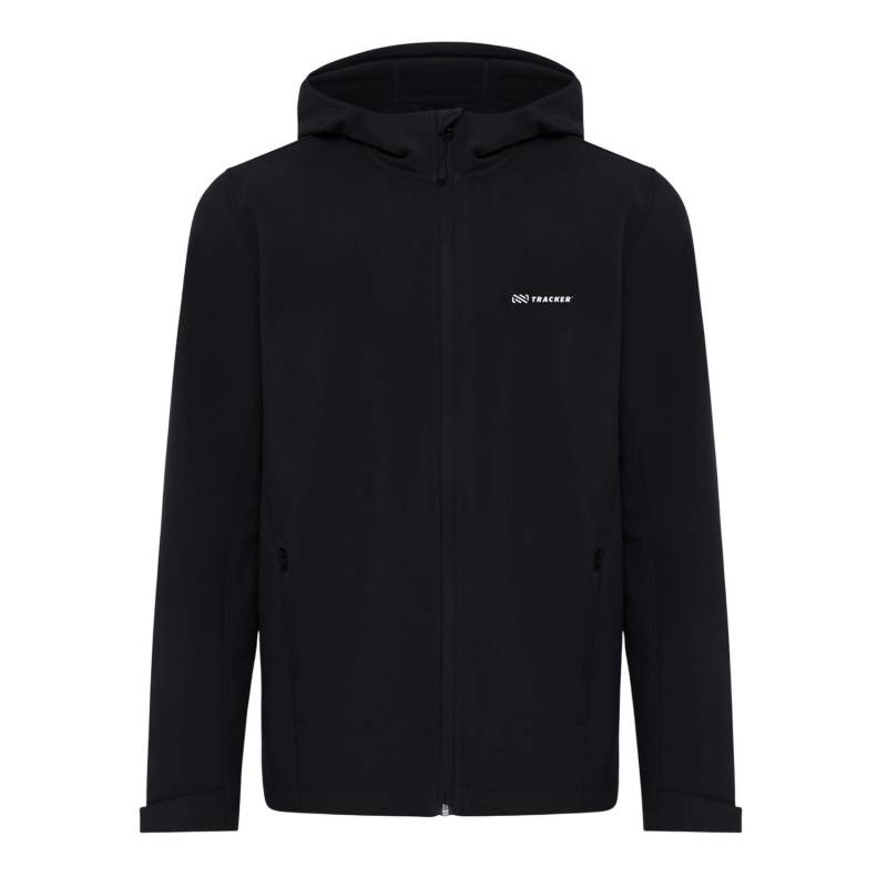 Iqoniq Herren Makalu Softshelljacke aus recyceltem Polyester L schwarz von Joom DACH