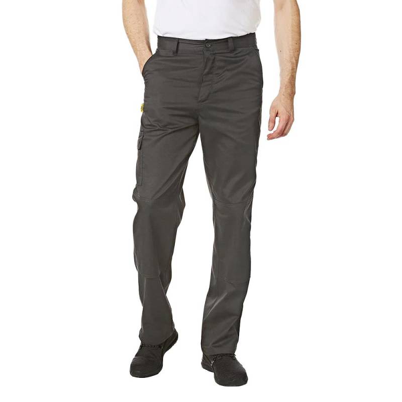 Iron Mountain Herren-Cargohose mit mehreren Taschen 40L grau von Joom DACH