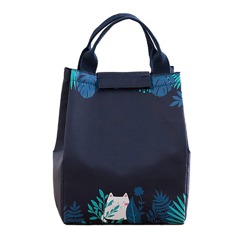 Isolierte Lunchtasche, verdicktes Oxford-Gewebe, innen Aluminiumfolie, große Kapazität, Thermo-Lunch-Kühltasche von Joom DACH