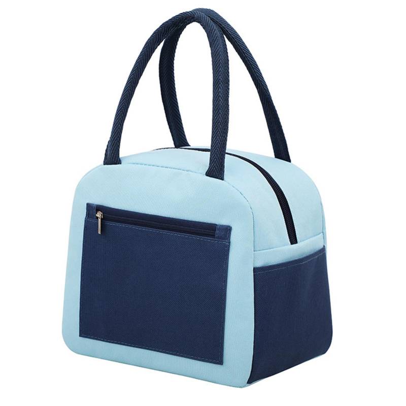 Isolierte Lunchtasche Verdickte Aluminiumfolie Großes Fassungsvermögen Reißverschluss Wiederverwendbare Lunch-Kühltasche Organizer von Joom DACH