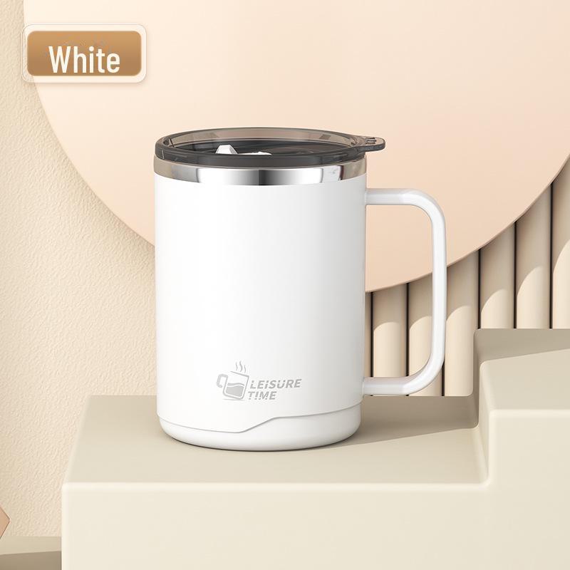 Isolierter Kaffeebecher mit Deckel – doppelschichtiger 304 Edelstahl für Büroangestellte Inner Liner 201 von Joom DACH