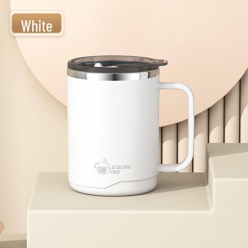 Isolierter Kaffeebecher mit Deckel – doppelschichtiger 304 Edelstahl für Büroangestellte Inner Liner 201 von Joom DACH