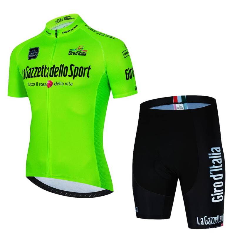Italien-Rundfahrt Fahrradbekleidung Radtrikot-Sets Sommer Rennrad Kurzarm Radbekleidung Herren MTB Trikot Set Sportbekleidung M von Joom DACH