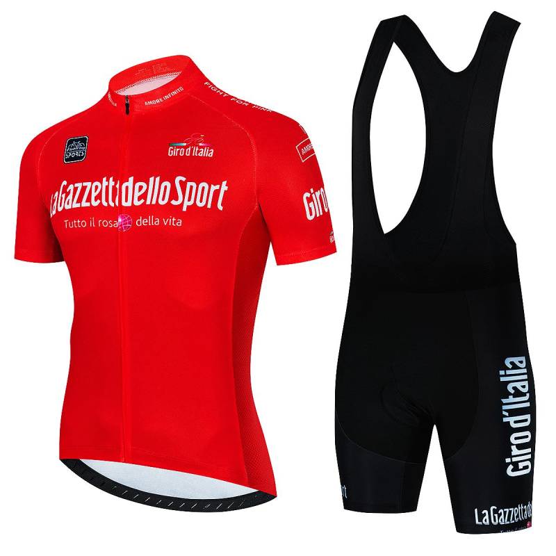 Italien-Rundfahrt Fahrradbekleidung Radtrikot-Sets Sommer Rennrad Kurzarm Radbekleidung Herren MTB Trikot Set Sportbekleidung XL von Joom DACH