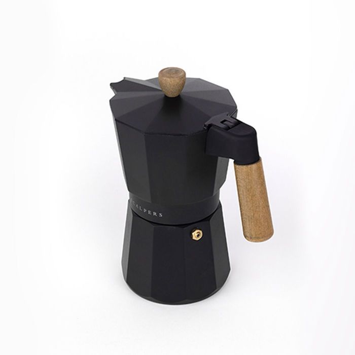 Italienische Kaffeekanne - Scalpers - HOME SC - Schwarz - 6 Tassen - Manuell von Joom DACH