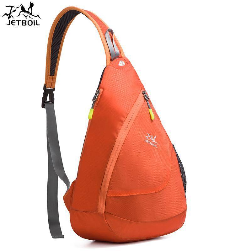 JBOT Multifunktionale wasserdichte Herren-Umhängetasche für Reisen, Freizeitsport und Bergsteigen orange von Joom DACH