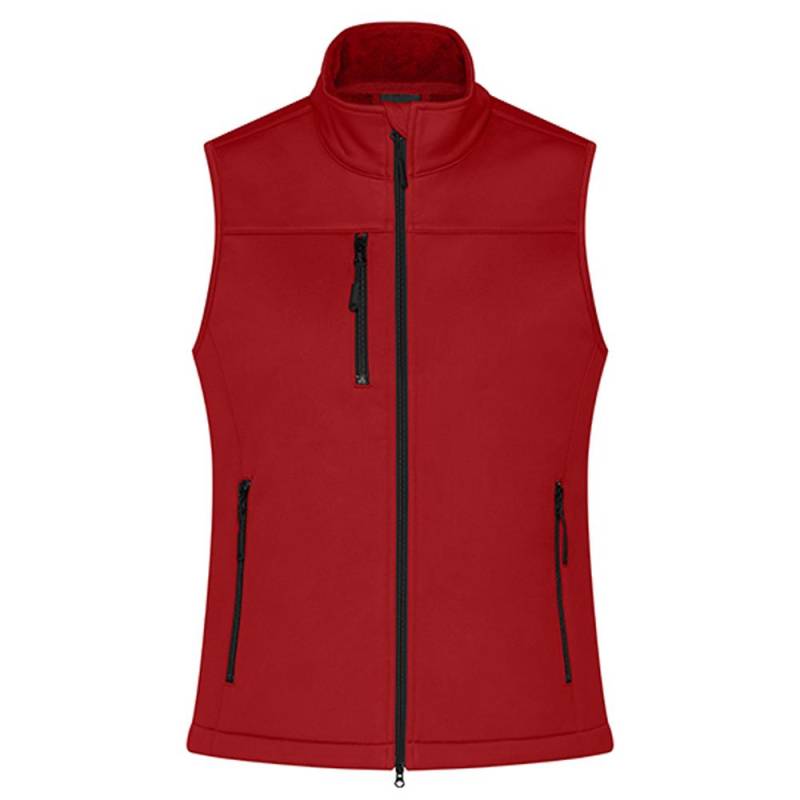 James and Nicholson Damen/Damen Softshell Gilet S rot von Joom DACH