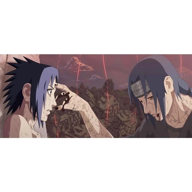 Japan Anime Sasuke Itachi Poster Leinwand Malerei Kunst Wandbild Home Decor Sofa Hintergrund Dekor Geschenke für Home Dekoration Kein Rahmen 70*170cm  No Frame von Joom DACH