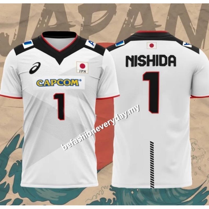 Japan Volleyball Trikot Herren Damen Kleidung R.Takahashi Nr. 21 Ishikawa Nr. 14 Sportlich Lässig Atmungsaktiv Schnelltrocknend Übergroße Oberteile XXS von Joom DACH