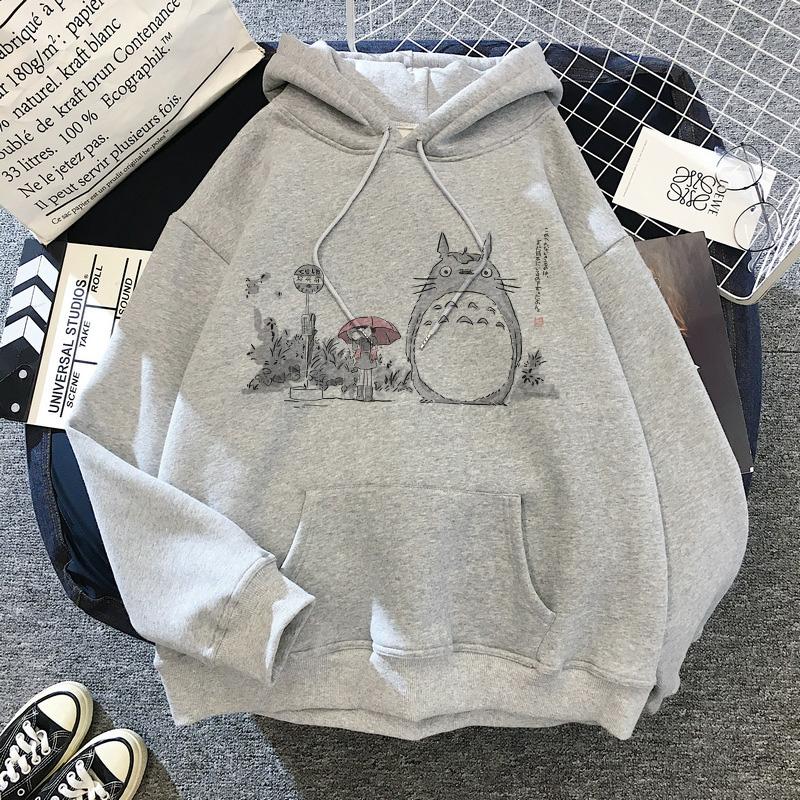 Japanische Anime Cartoon Totoro Hoodie Frauen Kawaii Hoodies Miyazaki Hayao Studio Ghibli Harajuku Grau Sweatshirts Unisex Sweatshirt M Japanische Anime Cartoon Totoro Hoodie Frauen Kawaii Hoodies Miyazaki Hayao Studio Ghibli Harajuku Grau Sweatshirts Unisex Sweatshirt M von Joom DACH