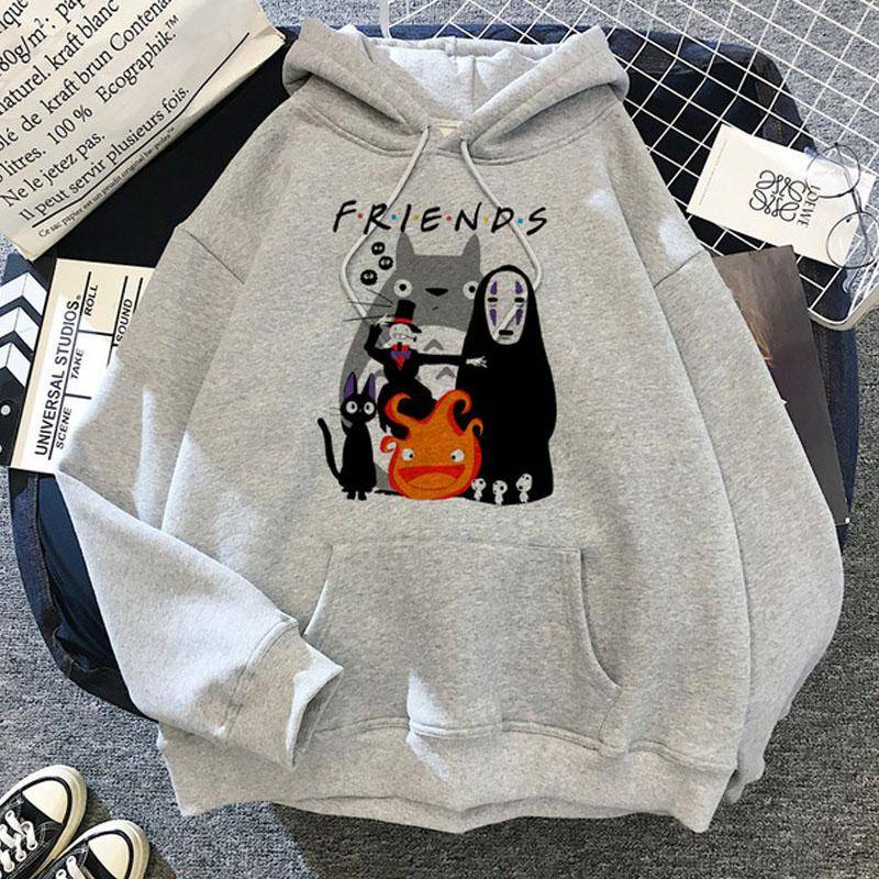 Japanische Anime Cartoon Totoro Hoodie Frauen Kawaii Hoodies Miyazaki Hayao Studio Ghibli Harajuku Grau Sweatshirts Unisex Sweatshirt M Japanische Anime Cartoon Totoro Hoodie Frauen Kawaii Hoodies Miyazaki Hayao Studio Ghibli Harajuku Grau Sweatshirts Unisex Sweatshirt M von Joom DACH