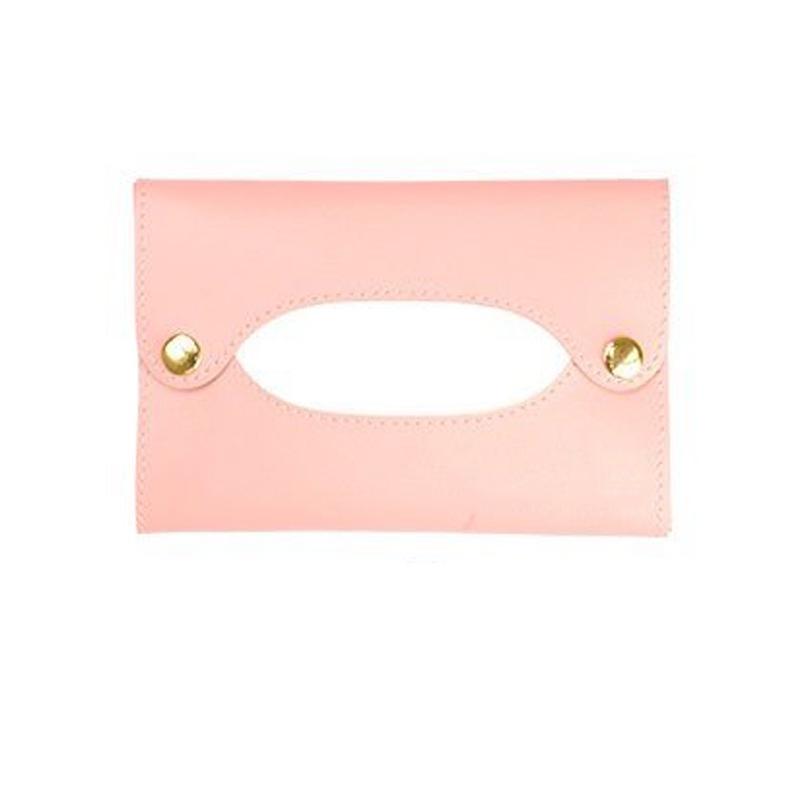 Japanischer Stil Einfache Leder-Taschentuchtasche Klein Tragbar Aufbewahrungsabdeckung Abnehmbare Handtuch-Organizer-Box Feuchttuchspender rosa von Joom DACH