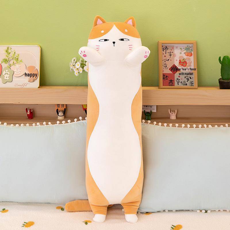 Japanisches Dango Dicke Katze Plüsch Kissen Puppe 110cm (1.2kg) von Joom DACH