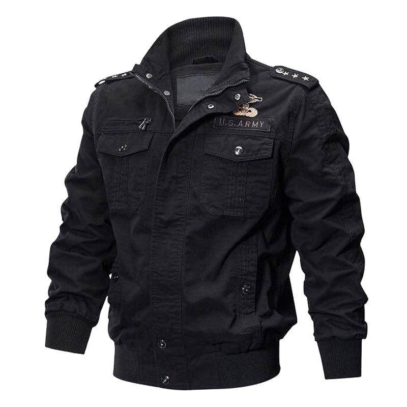 Jeansjacke Herrenmode Motorrad Jeansjacken Herren Casual Casual Jeansjacke Mann Oberbekleidung Mantel 6XL schwarz Jeansjacke Herrenmode Motorrad Jeansjacken Herren Casual Casual Jeansjacke Mann Oberbekleidung Mantel 6XL schwarz von Joom DACH