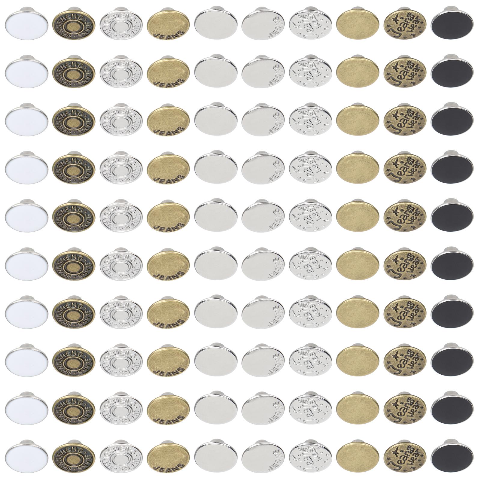 Jeansknopf-Set Sofortige Nagelfreie Keine Näharbeit Erforderlich Verstellbare Taille Bastelbedarf von Joom DACH