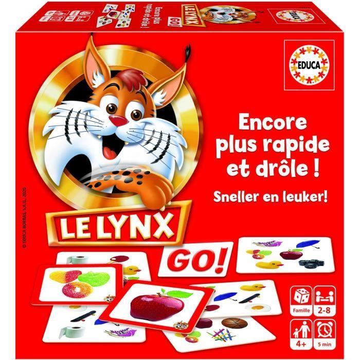 Jeu de cartes Le Lynx - EDUCA - Rouge - Dessins animés et BD - Mixte bunt von Joom DACH