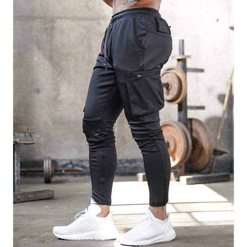 Jogger Männer Jogginghose Running Training Hose Männer Fitness Sportswear Männlichen Fitness-Studio Cargo Hosen Workout Dünne Hose XXXL von Joom DACH