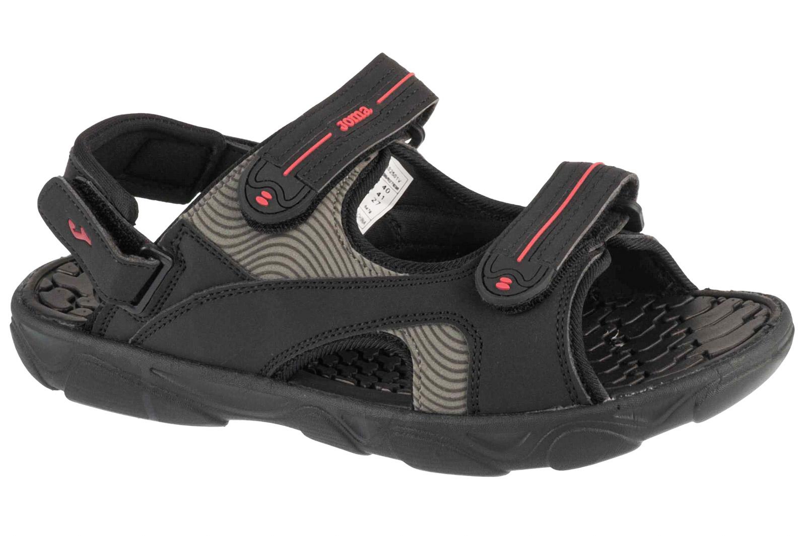 Joma S.Ocean Herren 25 SOCEAS, Herren schwarze Sandalen 39 schwarz von Joom DACH