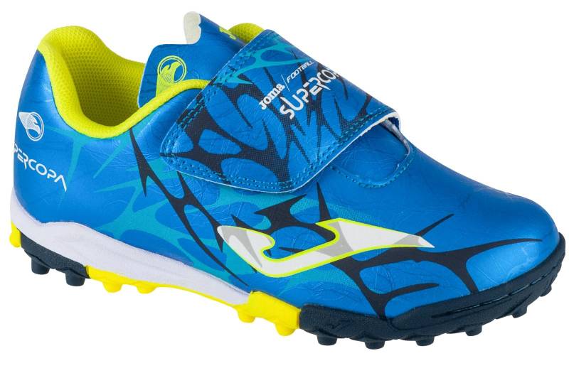 Joma Super Copa Jr 25 SCJS TF, für Jungen, blaue Turf-Fußballschuhe 32 blau von Joom DACH