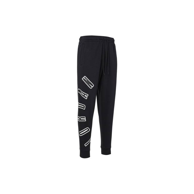 Jordan Alphabet Logo Print Kordelzug Mid-Waist Strick-Jogginghose Herren Unterteile Schwarz FB7028-010 XXL Jordan Alphabet Logo Print Kordelzug Mid-Waist Strick-Jogginghose Herren Unterteile Schwarz FB7028-010 XXL von Joom DACH