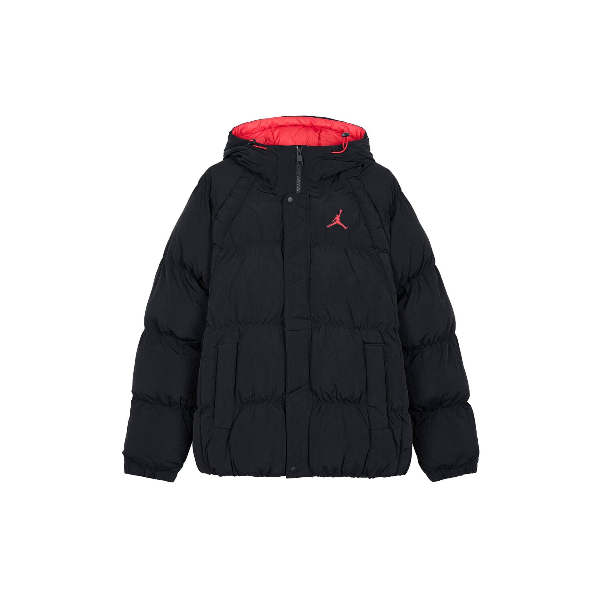 Jordan Gesticktes Logo Zip-Hoodie Langarm Baumwolljacke Herren Oberteile Schwarz DQ7349-010 S von Joom DACH