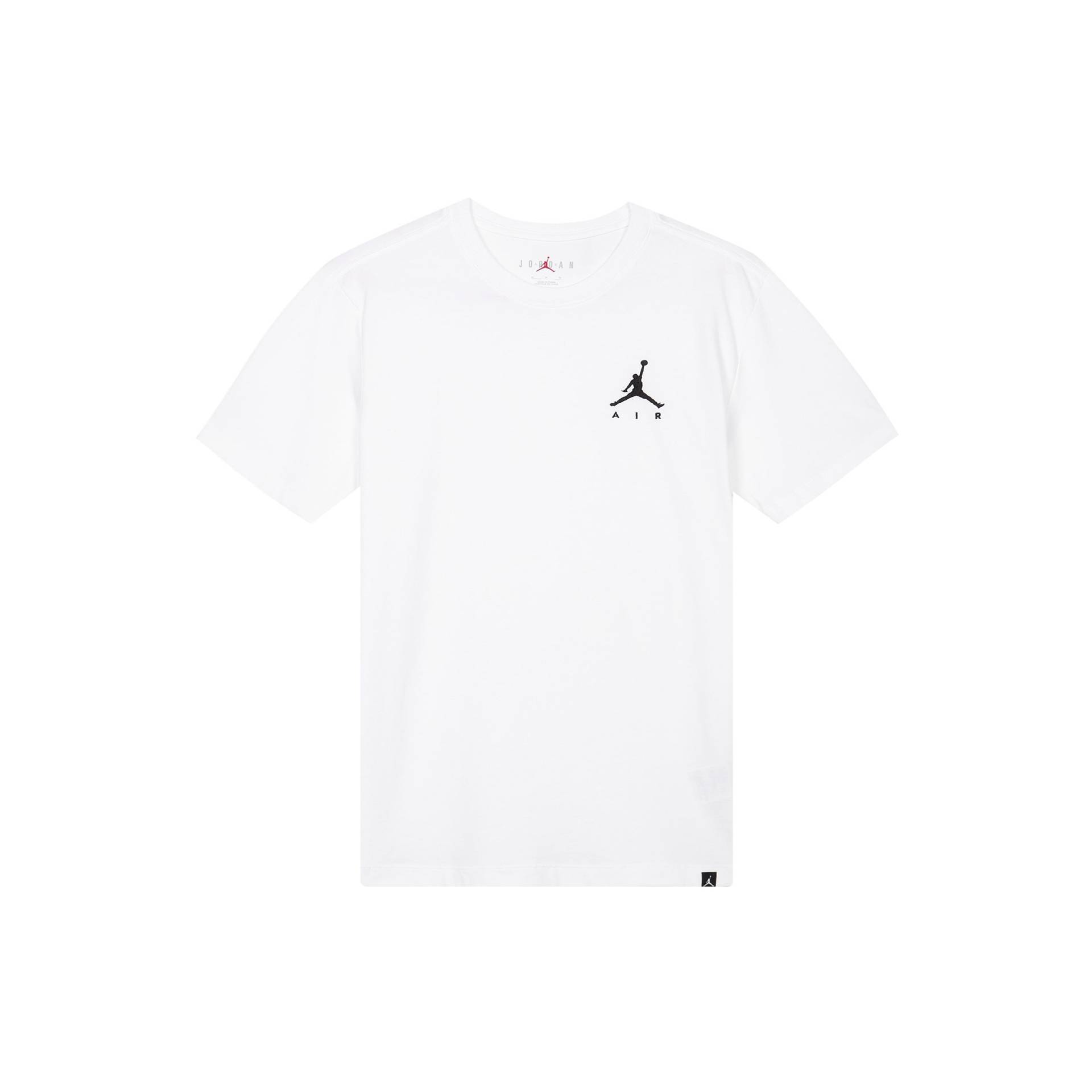 Jordan Jumpman Logo Einfarbig Rundhals Kurzarm T-Shirt Herren Tops Weiß AH5297-100 XXL von Joom DACH