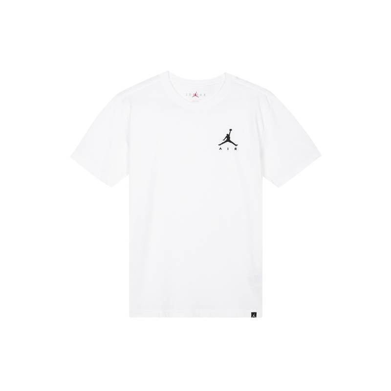Jordan Jumpman Logo Einfarbig Rundhals Kurzarm T-Shirt Herren Tops Weiß AH5297-100 XXL von Joom DACH